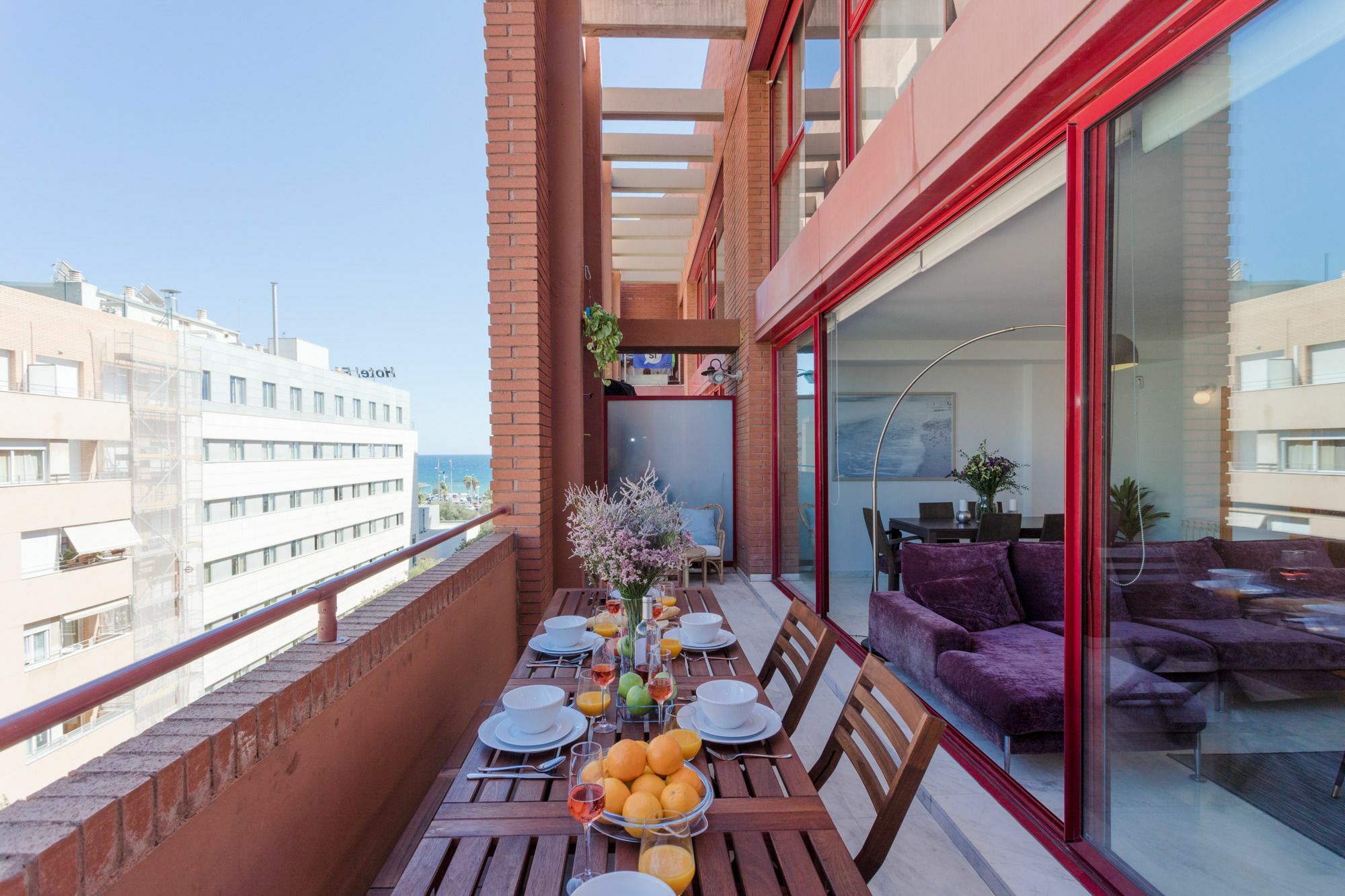 Unique Rentals - Stylish Seafront Duplex برشلونة المظهر الخارجي الصورة